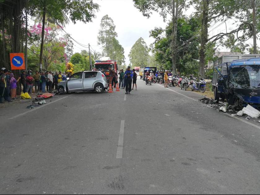 Perjalanan tiga sahabat untuk belajar agama di sebuah Pusat Pengajian Pondok bertukar tragedi. - Foto PDRM