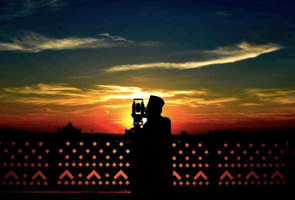 Tarikh lihat anak bulan Syawal 19 Mac