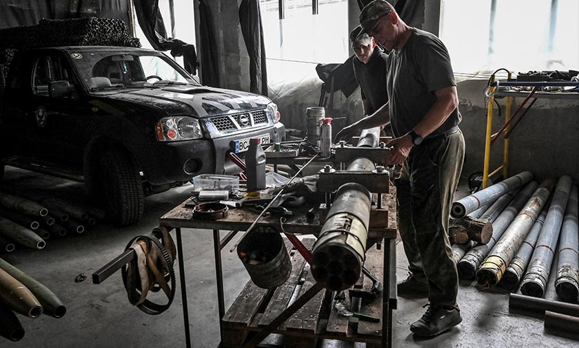 Members of the company tactical group