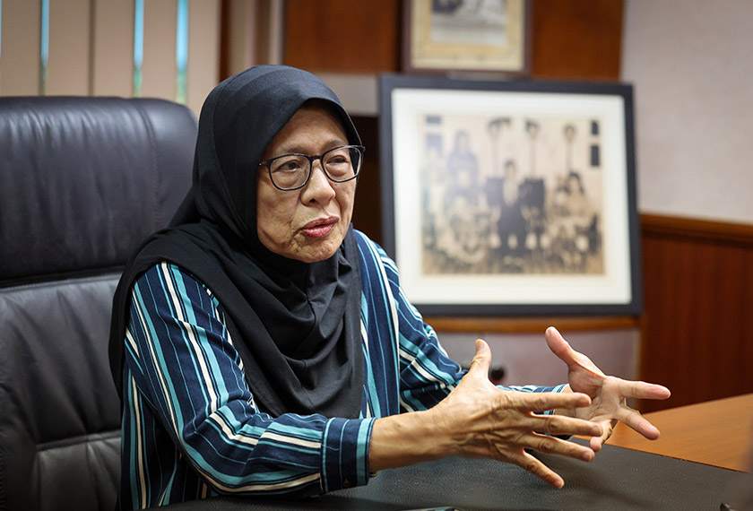 Bagi Habsah, Sudirman merupakan khazanah negara yang begitu bernilai, -- fotoBERNAMA 