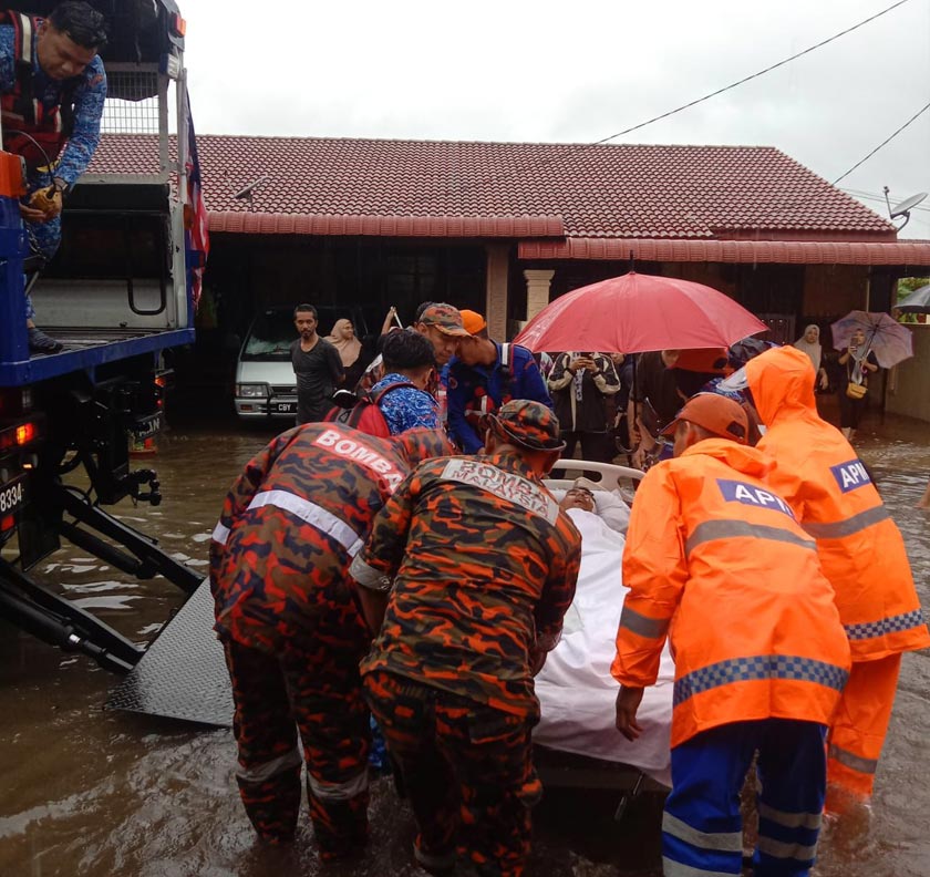 Mangsa banjir di Kemaman