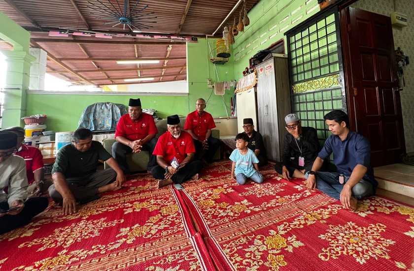 Majlis tahlil diadakan di kediaman Allahyarham di Melaka - Foto Astro AWANI