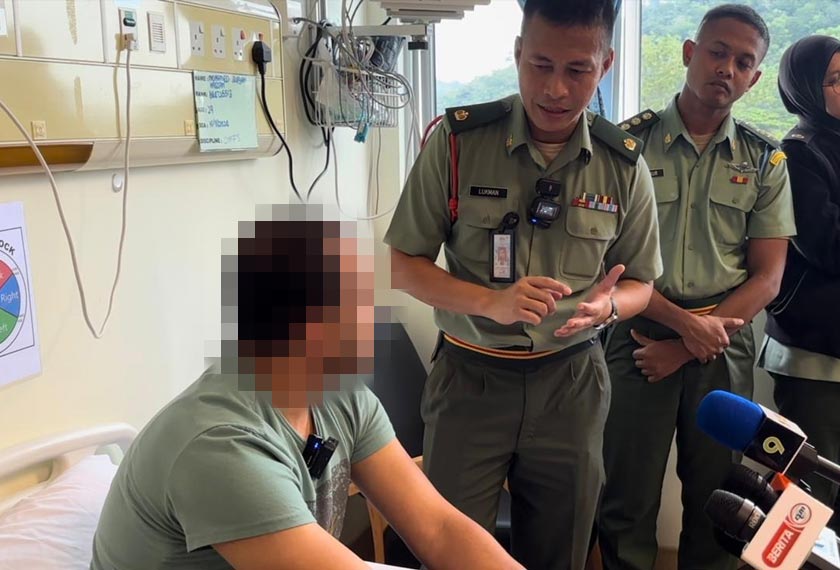 Sufian belum mengetahui khabar anak dan isterinya.