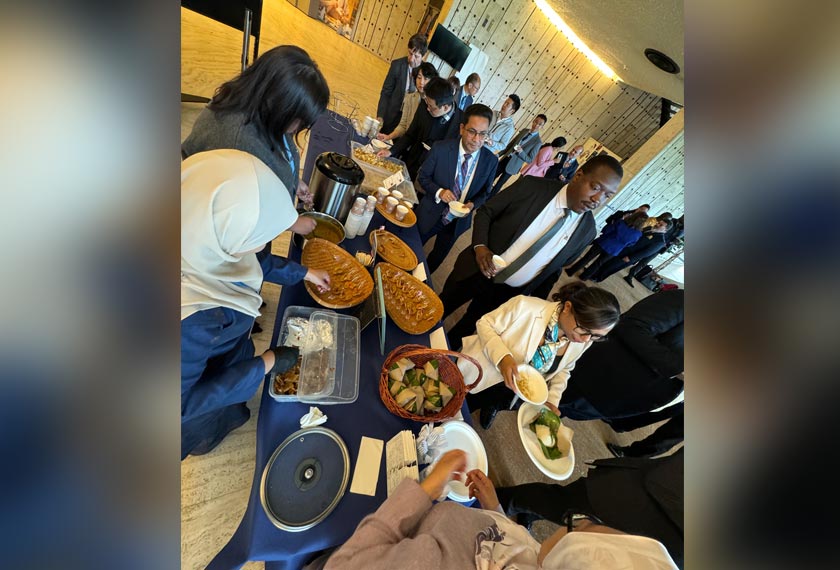 About 100 diplomats, along with UN and international organisation officials, attended the event and experienced Malaysia's vibrant breakfast culture.
