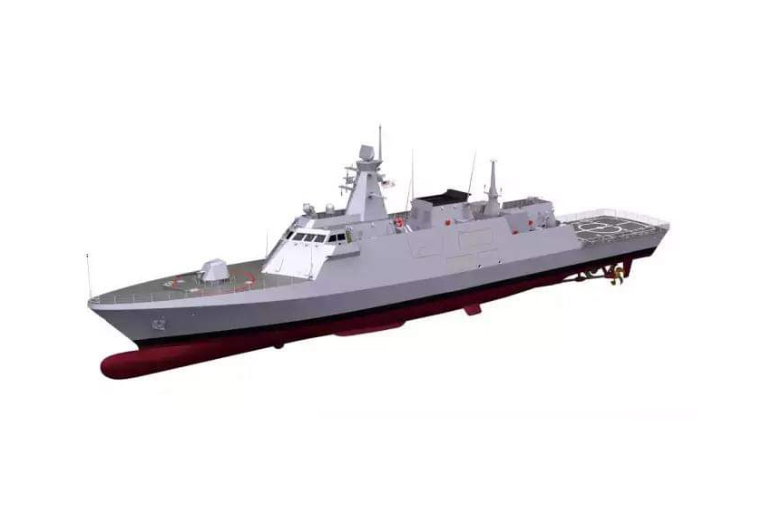 Rekabentuk kapal LMS Batch II yang telah dimuktamadkan oleh pihak STM berdasarkan kehendak TLDM. - Foto DagangNews