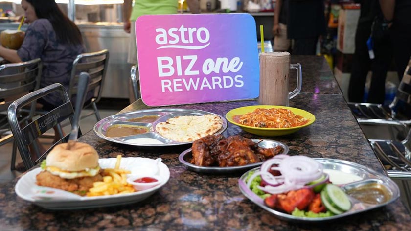 Antara hidangan popular di Erfan Food Corner, yang kini menikmati pertumbuhan pelanggan lebih kukuh melalui penyertaan kempen Astro BizOne Rewards. - Gambar AstroBiz
