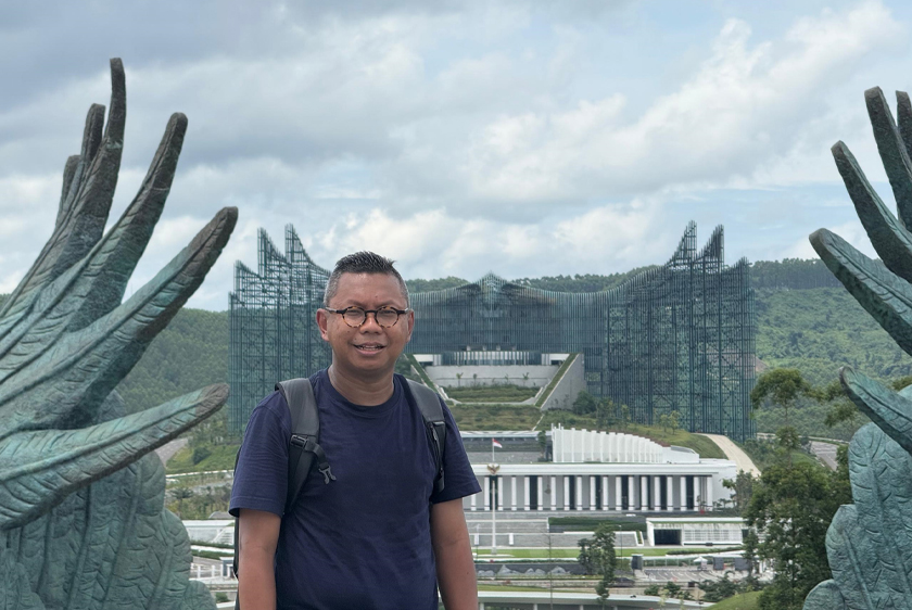 Penulis berkunjung ke Ibu Kota Nusantara (IKN) - ibu negara baharu bagi Indonesia, baru-baru ini.
