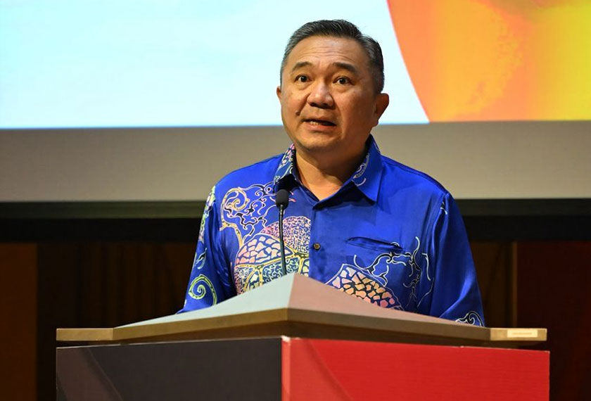 Yong Kai Ping ketika berucap di Majlis Pelancaran Program Pecutan Kembar Selangor edisi 2025. - Foto SIDEC 