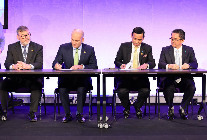 PETRONAS menjadi syarikat pertama yang beribu pejabat di Asia Tenggara menyertai badan keahlian profesional bertauliah yang berpangkalan di UK sebagai rakan kongsi teknikal. - Gambar PETRONAS