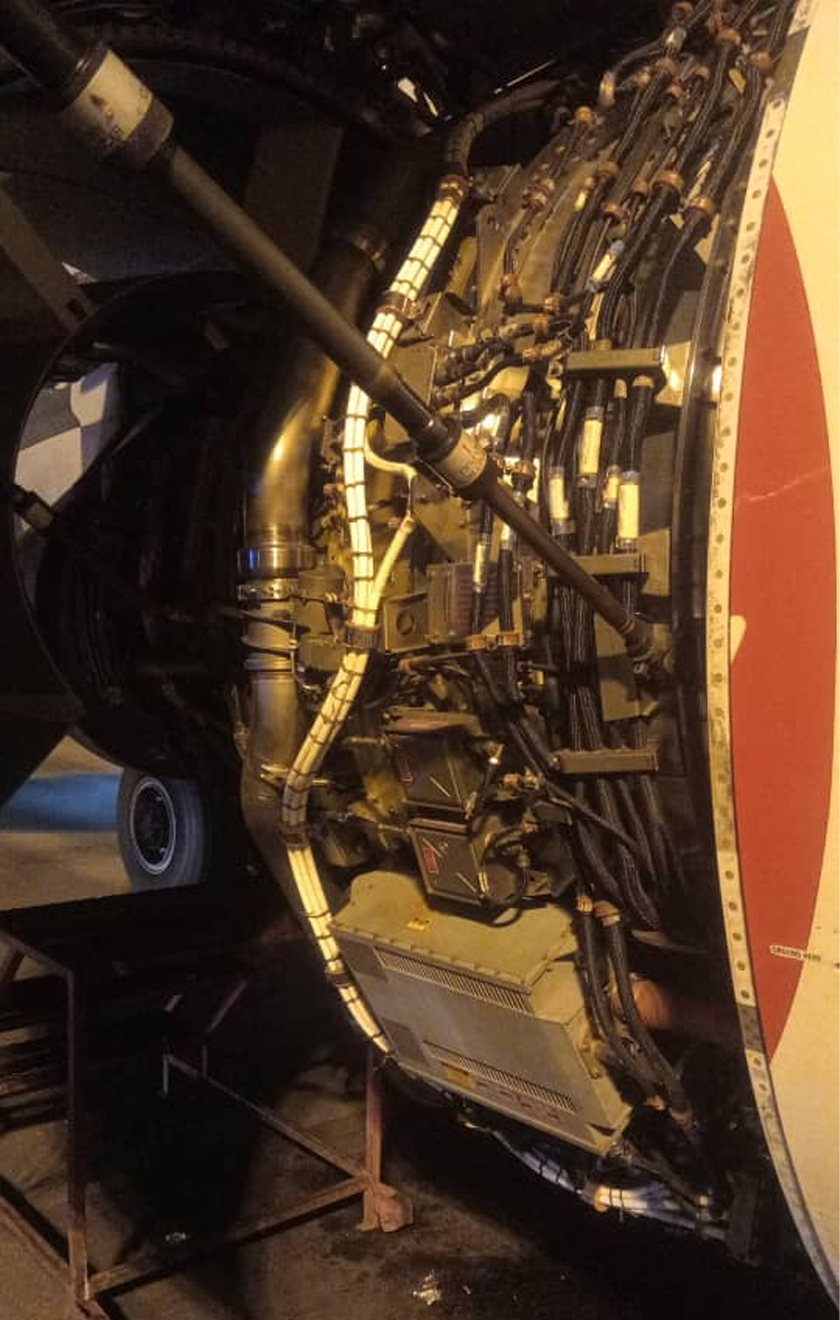 Pemeriksaan awal mendapati pesawat mengalami kerosakan pada 'Pneumatic Ducting Burst.'