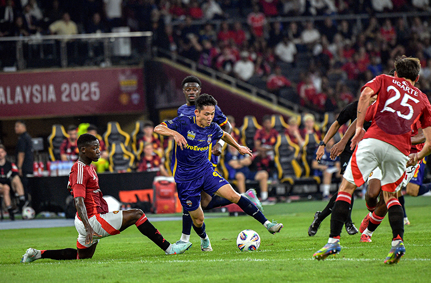 Antara aksi dalam babak perlawanan di Stadium Nasional Bukit Jalil pada Rabu malam. - Bernama