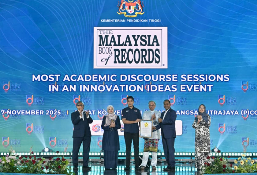 Festival Ideas Putrajaya mendapat pengiktirafan dalam Malaysia Book Of Records