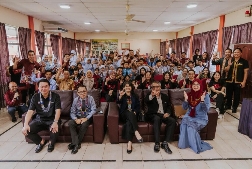 Inisiatif itu dijangka memperluas program pembelajaran deria, bengkel muzik inklusif serta pembangunan panduan pengajaran muzik khas di seluruh Sabah. - Gambar Taylor's College