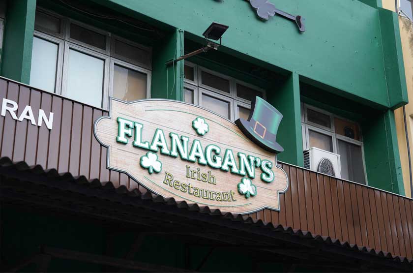 Flanagan’s Irish Restaurant kekal menjadi destinasi pilihan golongan setempat kerana kualiti makanan dan khidmat pelanggan bertaraf tinggi yang ditawarkan. - Foto Astro AWANI