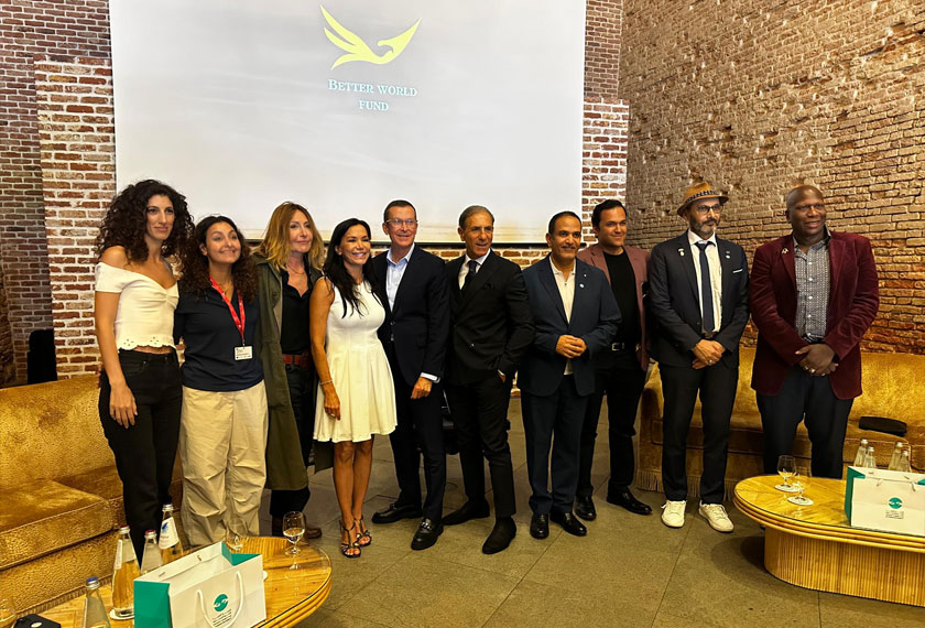 People posing for a group picture