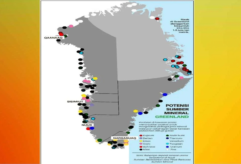 Laluan Barat Laut yang lebih hampir dengan pantai Greenland pula dipercayai menjadi tumpuan utama pentadbiran Trump. - Foto Sinar Harian