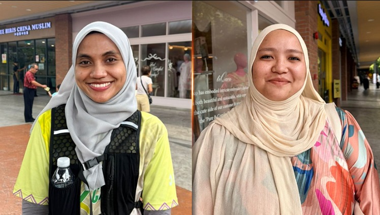 Nurasyikin (kiri) dan Seri Yunisa.