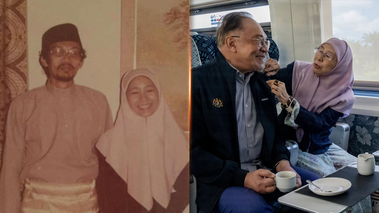 PM Anwar rai ulang tahun perkahwinan ke‑46 bersama Dr Wan Azizah
