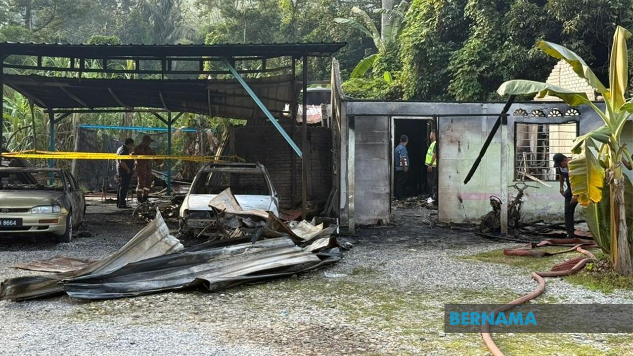 Pelajar MRSM antara mangsa korban kebakaran lima sekeluarga