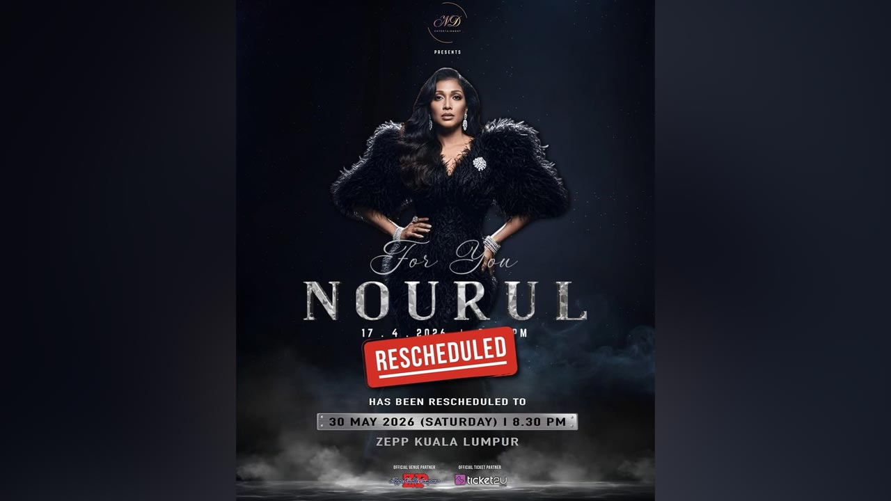 Konsert 'For You Nourul' Ditunda ke Mei 2026 - hiburan news from Astro AWANI