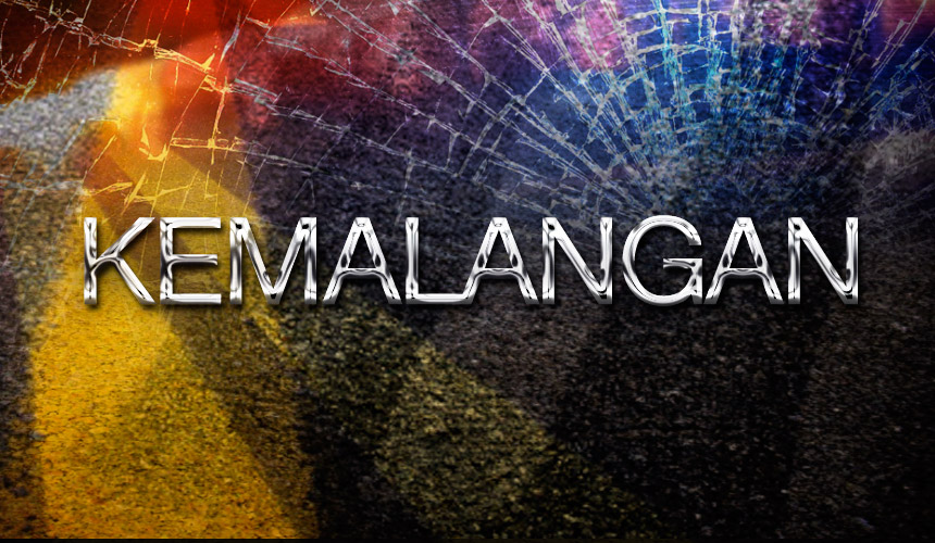 Suami isteri maut kemalangan babit tiga kenderaan di Mersing