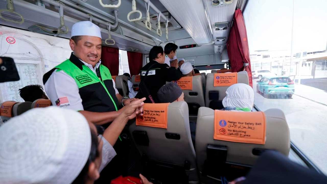 bas ulang alik, Masjidil Haram, jemaah haji Malaysia_ASTRO AWANI