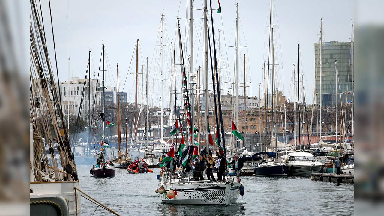 56 kapal GSF mula belayar ke perairan antarabangsa menuju Gaza - SNCC