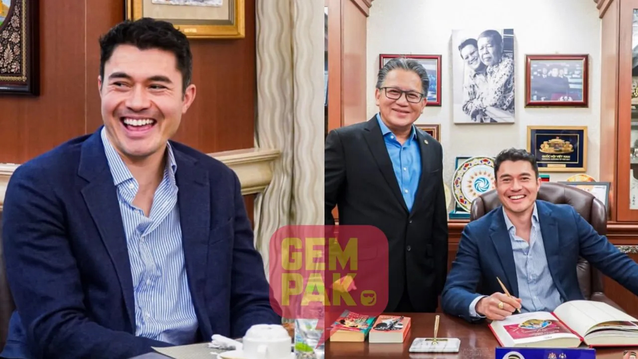 Henry Golding berkunjung ke Parlimen, bincang pembangunan komuniti Sarawak