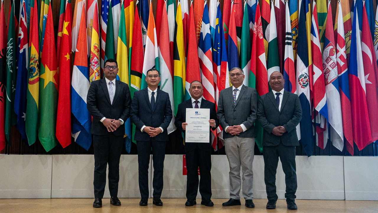 Lenggong terima status UNESCO Global Geopark, miliki dua pengiktirafan antarabangsa