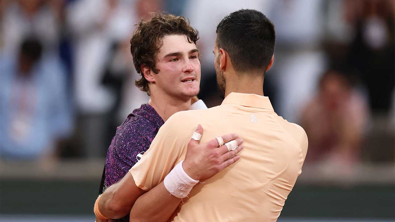 Bintang muda Brazil tundukkan Djokovic dalam perlawanan epik di Terbuka Perancis