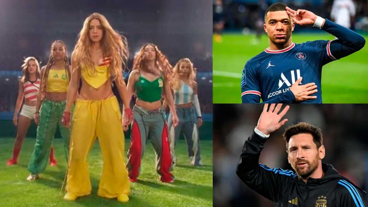Piala Dunia: Mbappe, Messi dan Haaland muncul dalam video muzik Dai Dai, Shakira