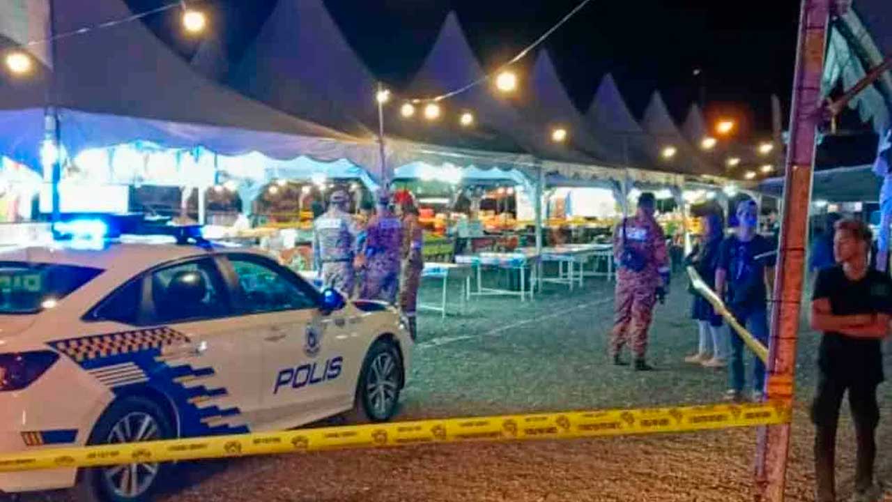 Seorang maut, tiga cedera tong gas helium meletup