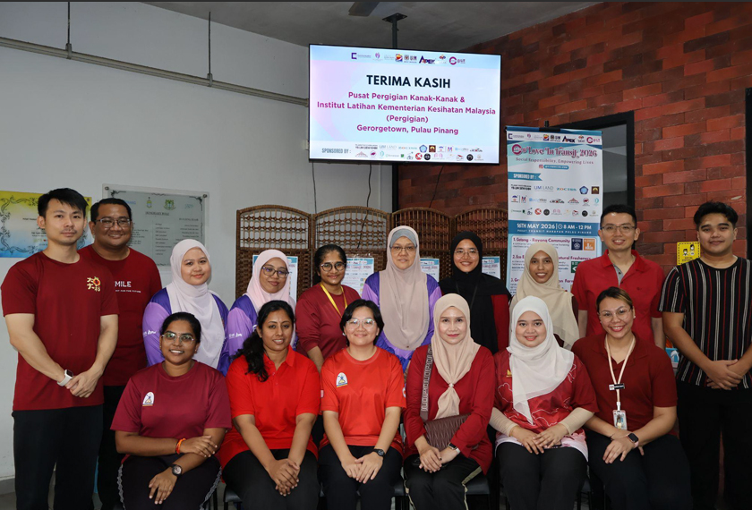 GEORGE TOWN, PULAU PINANG, 16 Mei — COMM@ Love In Transit 2026 (COMM@LiT 2026) meneruskan kerjasama tahun ketiga berturut-turut bersama Pusat Transit Harapan Pulau Pinang dengan sokongan berterusan daripada Service-Learning Malaysia–University for Society (SULAM-USM).