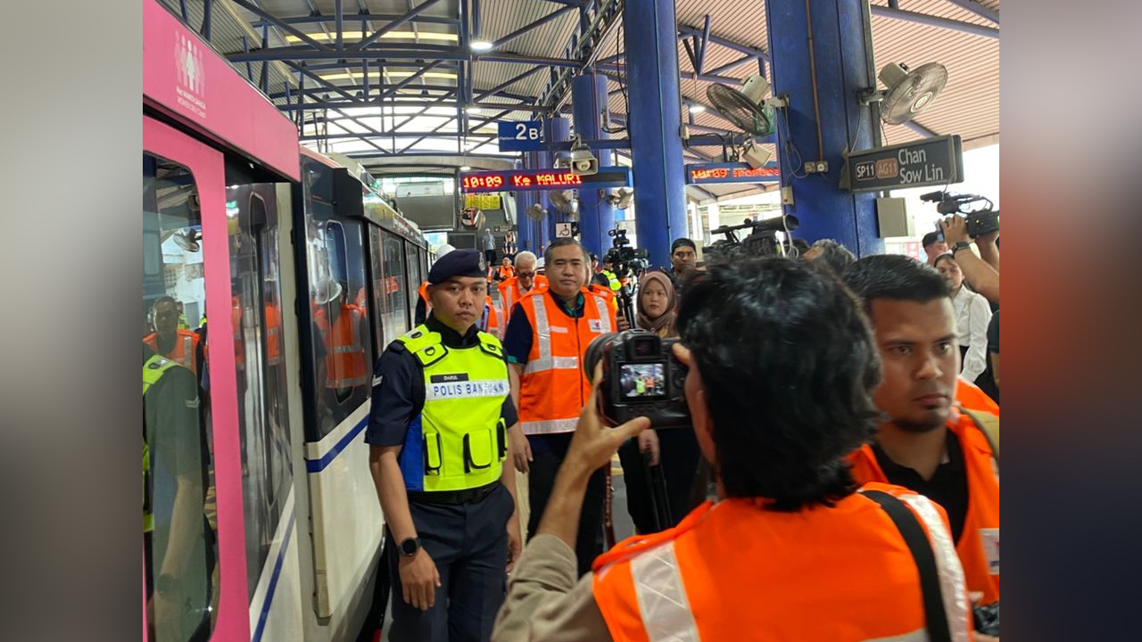 LRT tergelincir stesen Chan Sow Lin: Laporan siasatan pasukan khas siap dalam 30 hari - Anthony Loke