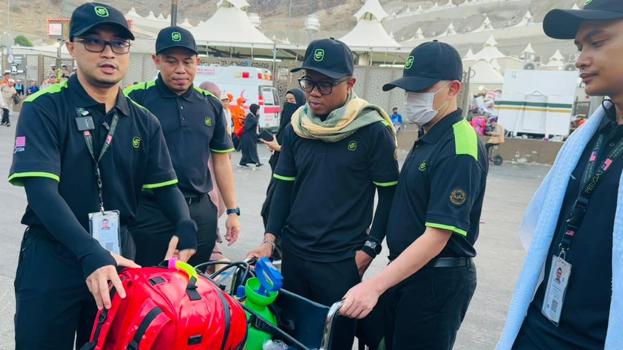 Peronda Perubatan Haji sedia bantuan kecemasan operasi Mina