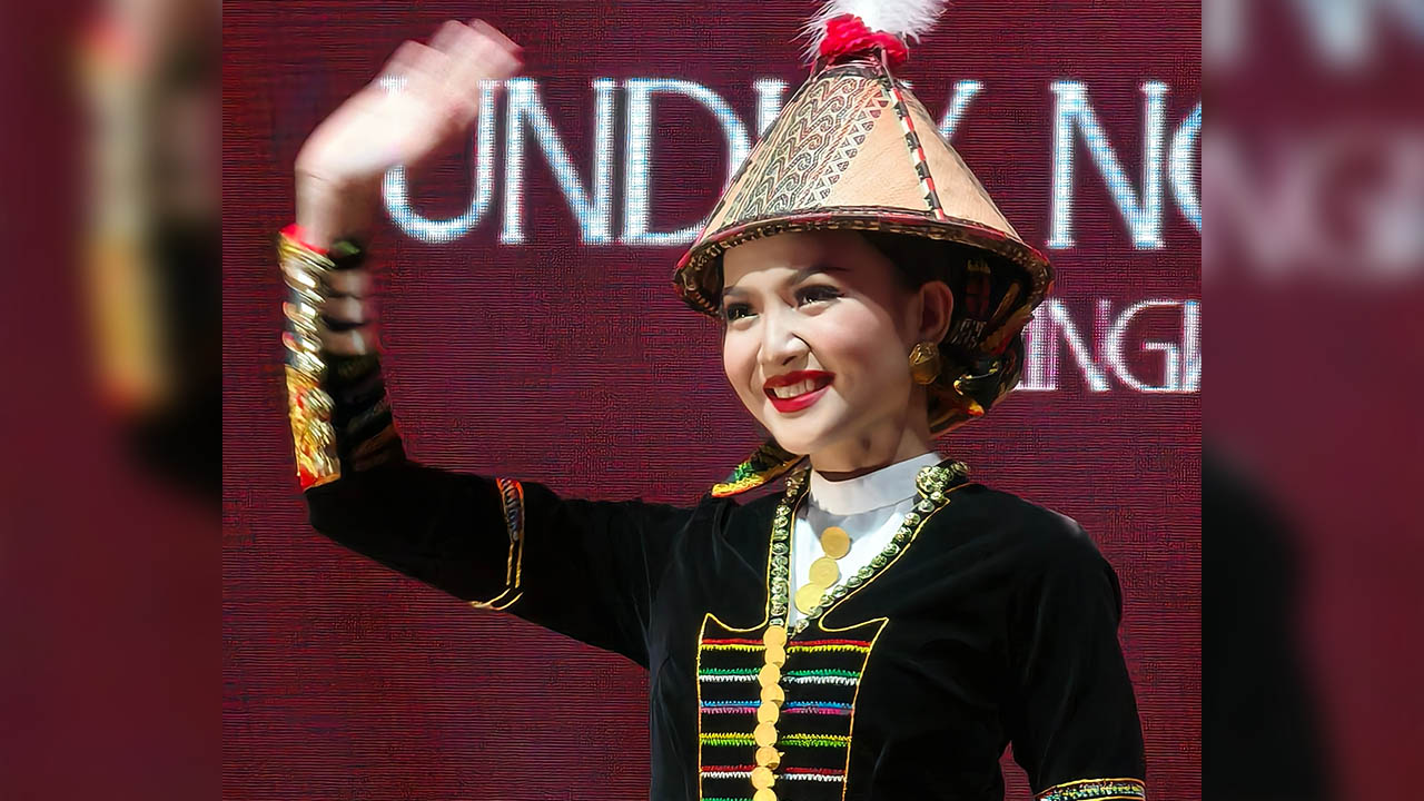 Wakil Papar Gelvia Vanessa dinobat sebagai unduk Ngadau Kaamatan 2026