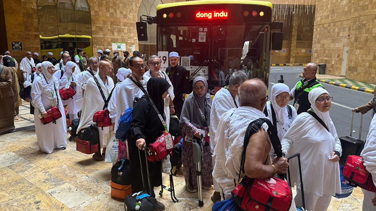 Pergerakan lebih 31,000 jemaah haji Malaysia ke Arafah teratur dan lancar