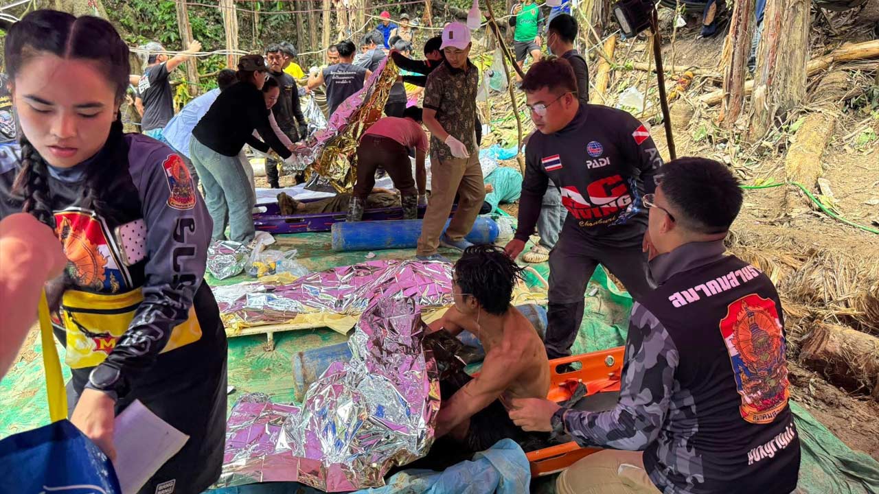 Operasi SAR gua Laos dihentikan, dua mangsa belum ditemui