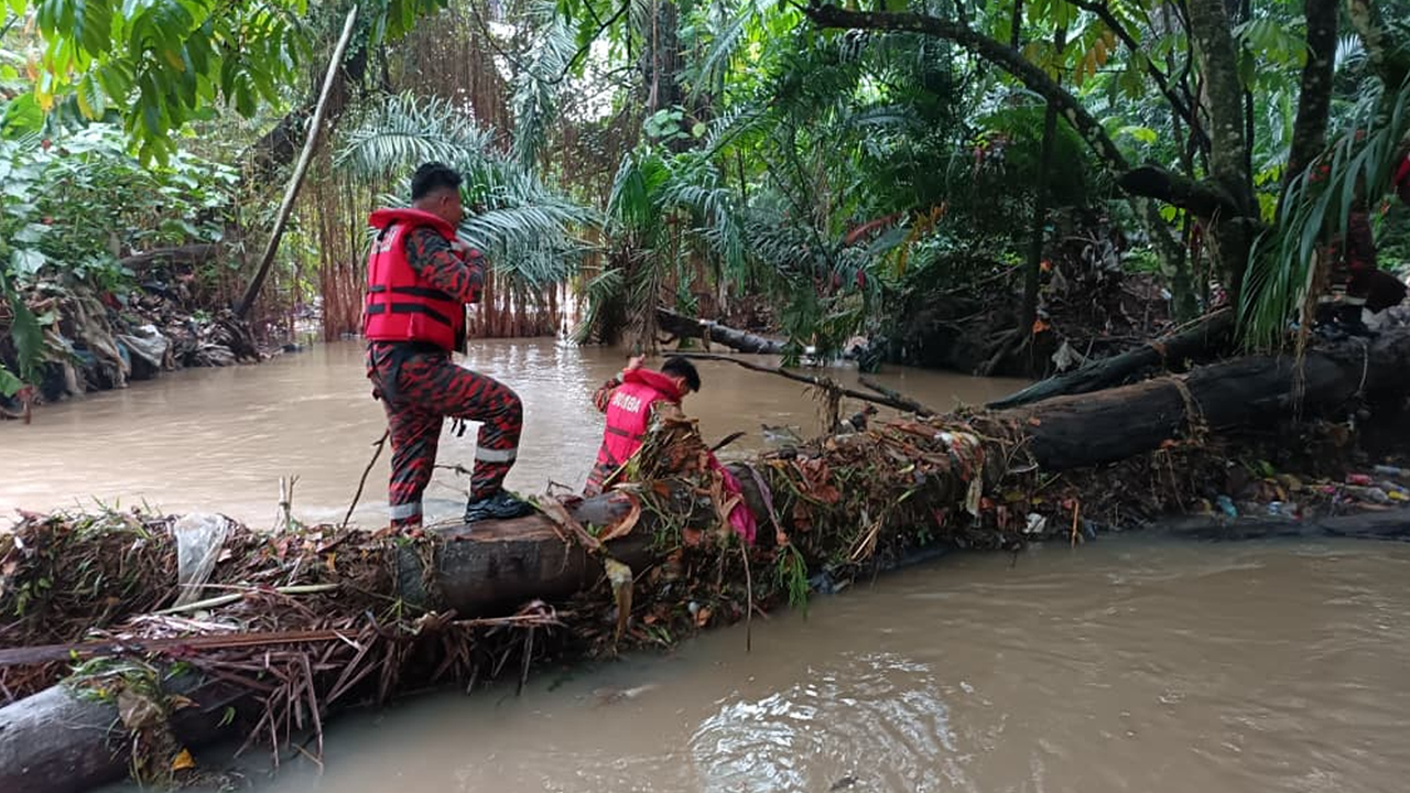 Kanak-kanak hilang ditemui lemas di sungai berhampiran NKVE