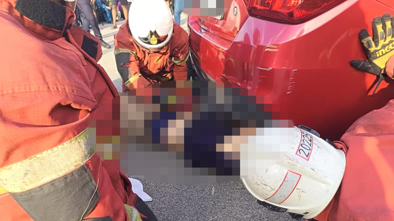 Seorang lelaki warga emas maut akibat tersepit di bawah kereta