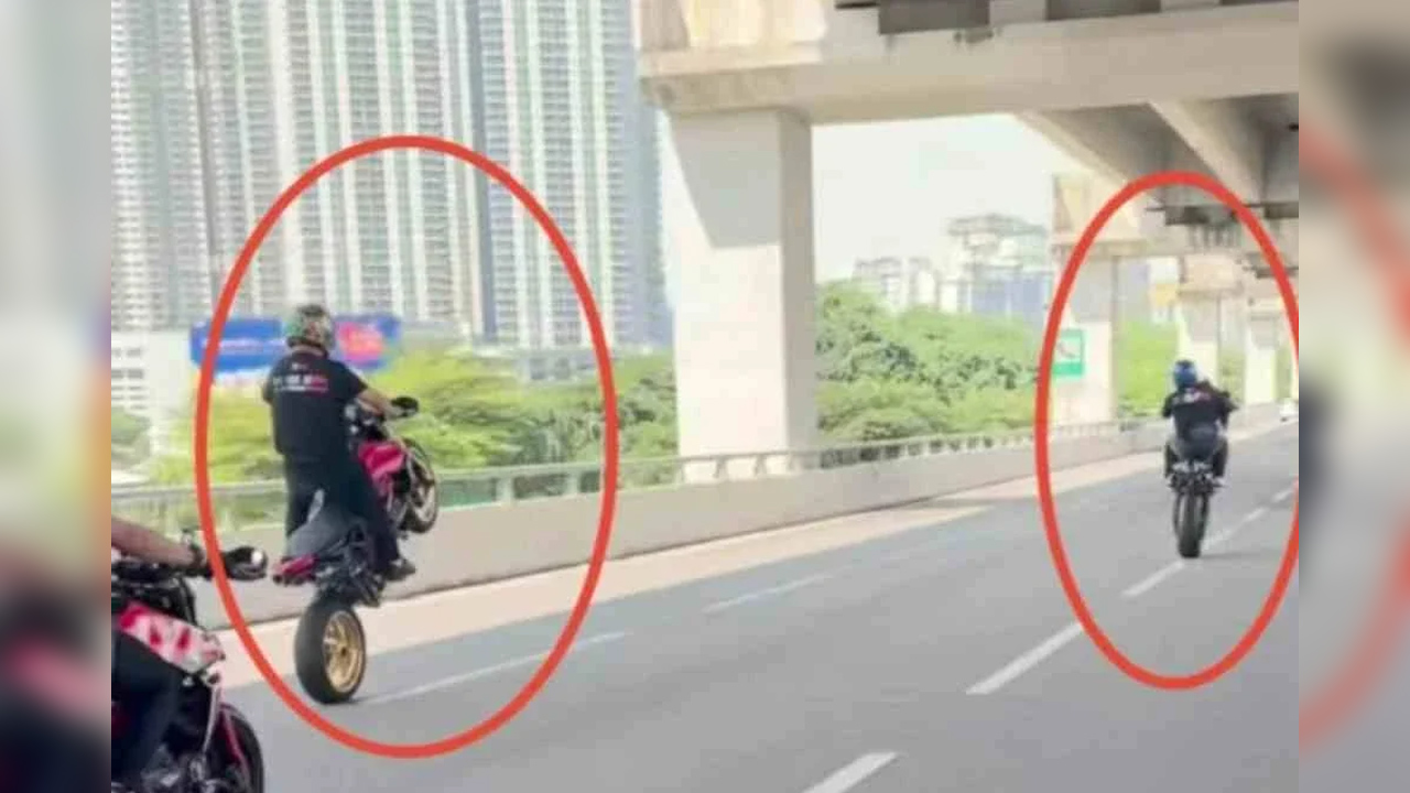 Dua penunggang Ducati mengaku tidak bersalah buat aksi 'wheelie' di SPE