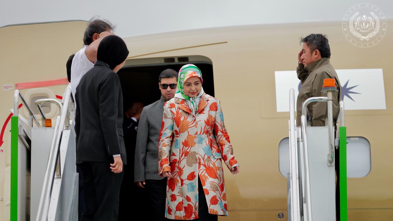 Raja Permaisuri Agong tiba di Turkiye untuk lawatan khas
