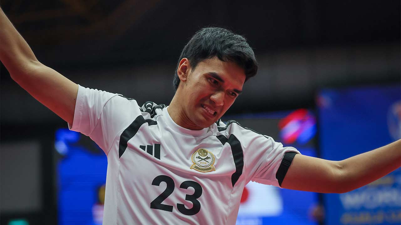 Mohammad Syahir sah tidak beraksi pada pentas final Piala Dunia Sepak Takraw