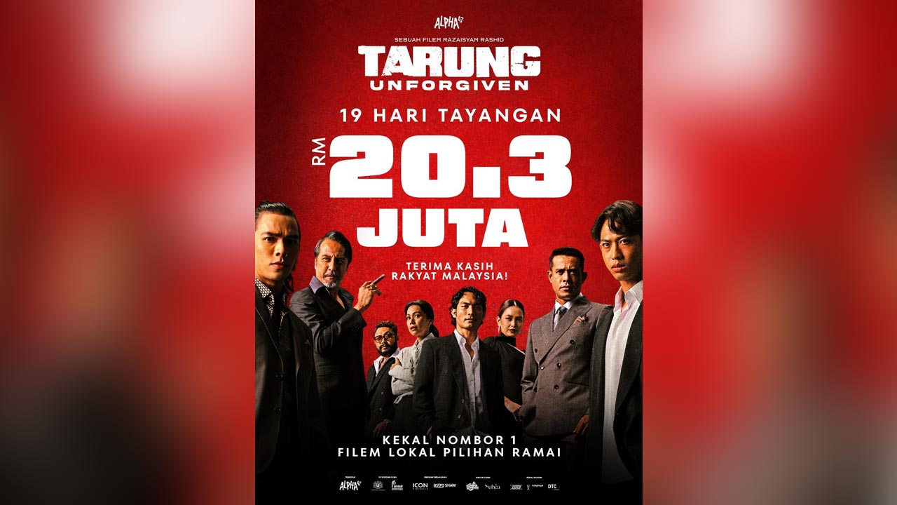 Filem Tarung: Unforgiven raih kutipan RM20.3 juta
