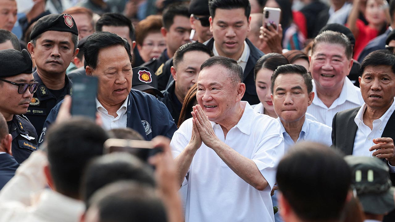 Bekas PM Thailand, Thaksin Shinawatra bebas sepenuhnya selep