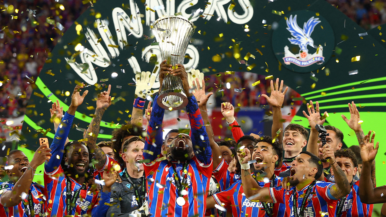 Liga Conference Europa: Mateta hadiahkan Crystal Palace trofi Eropah pertama dalam sejarah kelab