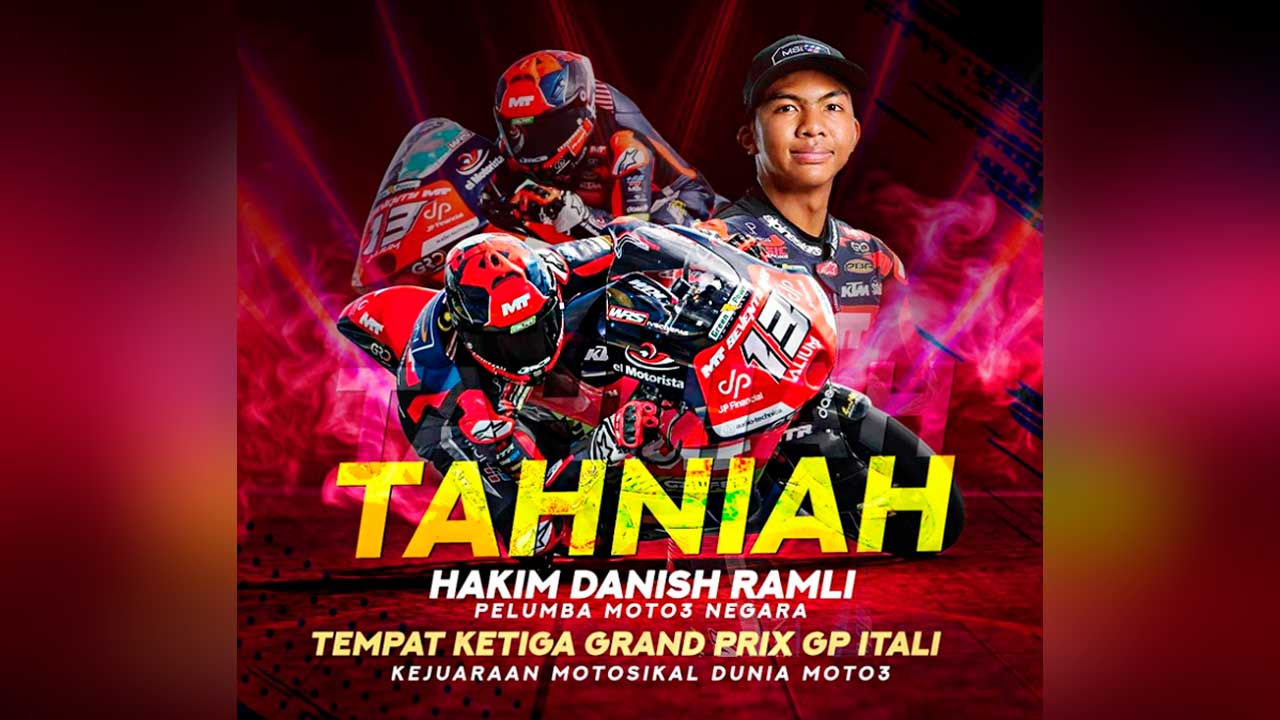 Ahmad Zahid ucap tahniah kepada Hakim Danish