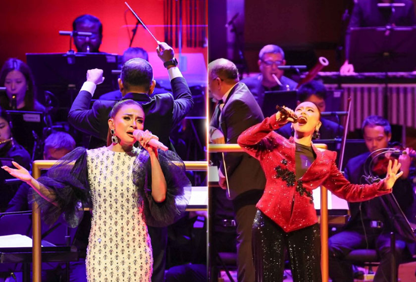 Konsert Tribute to Sharifah Aini... kredit Dewan Filharmonik Petronas