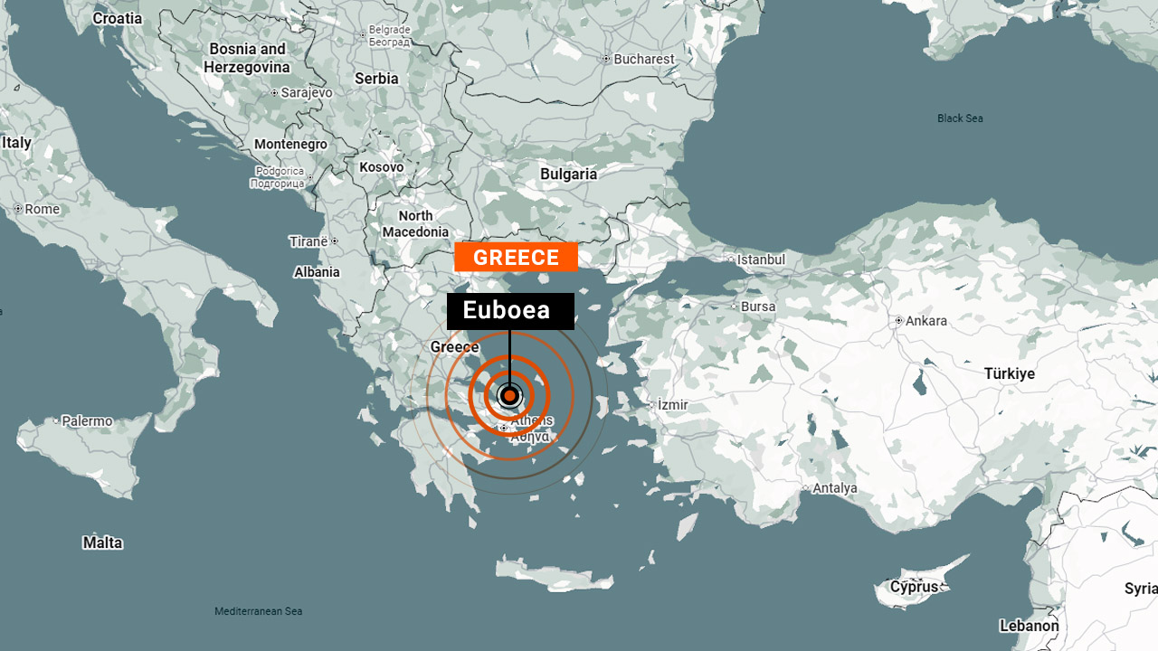 Dua gempa bumi landa Pulau Greece, cetus kejadian tanah runt