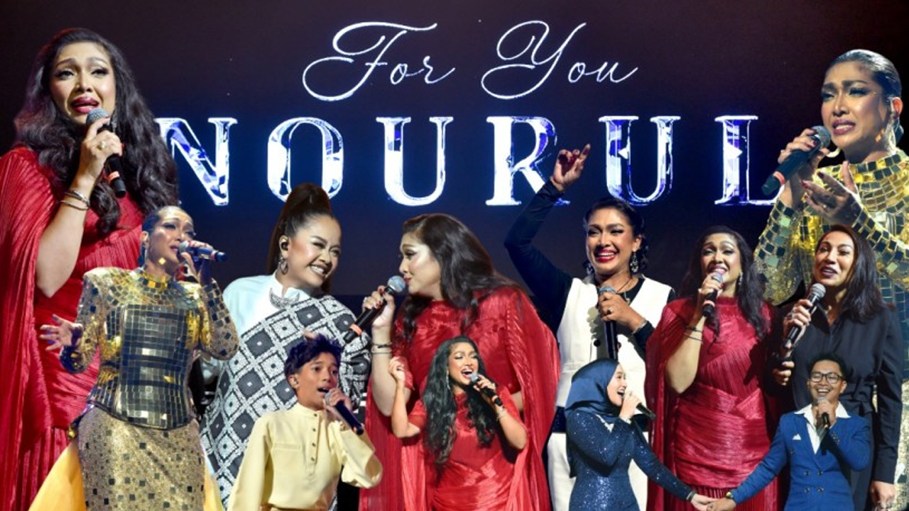 'For You Nourul' bukti pesona, vokal masih berbisa selepas tiga dekad